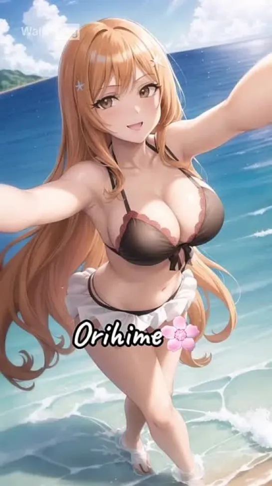 Inoue Orihime - tik-tok animation. (Artist: @WaifuHug) [Bleach]