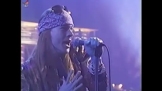 Guns N Roses - Used To Love Her - Live ᴴᴰ 1988 TV Late Show  [60FPS]