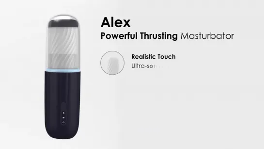 Alex - Powerful Thrusting Masturbator.