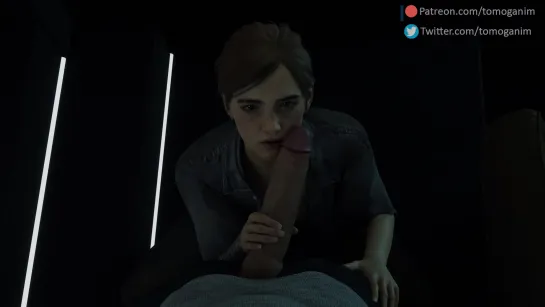 AWF Ellie Blowjob POV - The last of us by Tomoganim