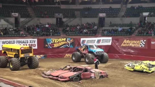 School Bus Monster Truck  Instigator Monster Jam @ Sun National Bank Arena