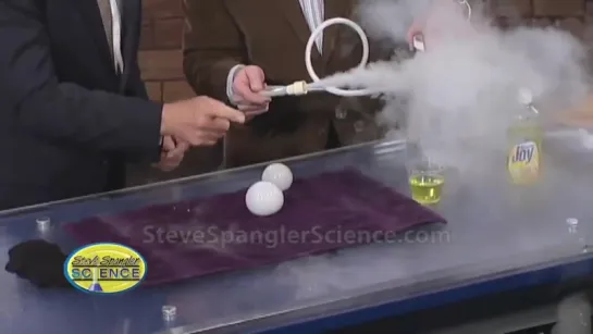 Dry Ice Boo Bubbles