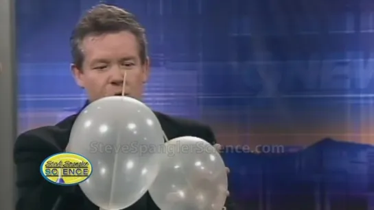 Skewer Through BalloonCool Science Experiment