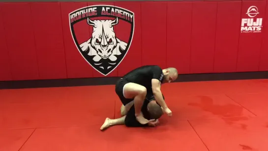 Атакуем Черепаху Скручиванием Пятки (Heel Hook). Бразильское Джиу-Джитсу