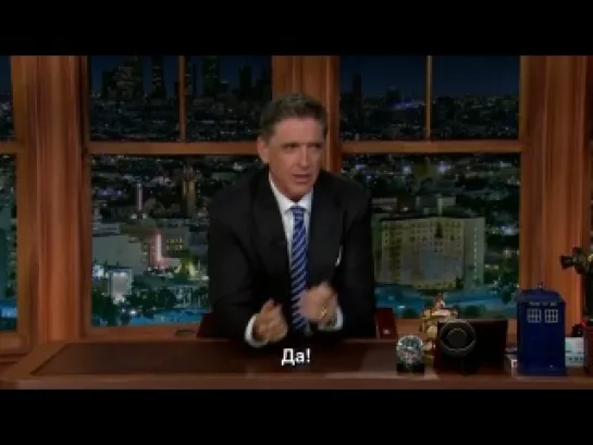 Craig Ferguson 10/18/12 Kelsey Grammer с субтитрами