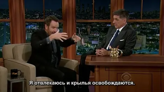 Craig Ferguson 10/22/12 Bryan Cranston (русские субтитры)