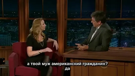 Craig.Ferguson.2010.03.11.Lisa.Kudrow с субтитрами