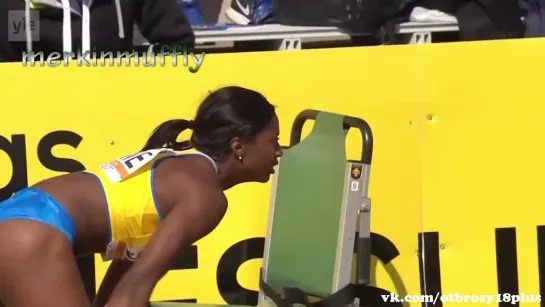 Khaddi Sagnia -  Still the Hottest Long Jumper - Красотка с сочной попкой прыгает в песок на соревновании