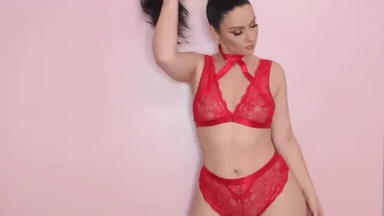 Valentines Day SPECIAL Lingerie Try On Haul FashionNovaCurve x Viktoria Kay