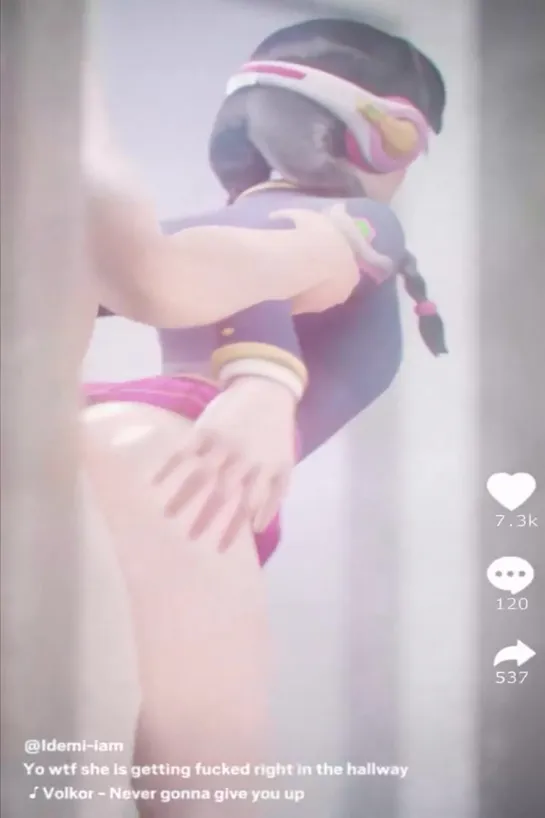 3D - [HENTAI] - D.Va [Overwatch]