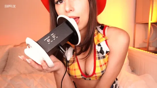 LunaRexx ASMR - Cowgirl Ear Licking (Patreon)