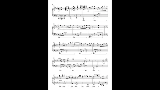 [Music] [Naruto]: Ikimono-gakari - Blue Bird, transcription for piano