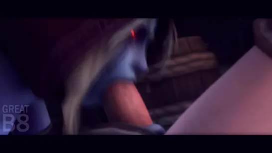 WoW 3D futanari 3d hentai (rule34, paizuri, Sylvanas)