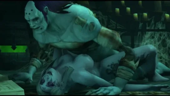 Undead vs Medus Slut (Warcraft sex))