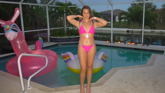 The most CONFUSING tiny bikini ever with a surprise ending