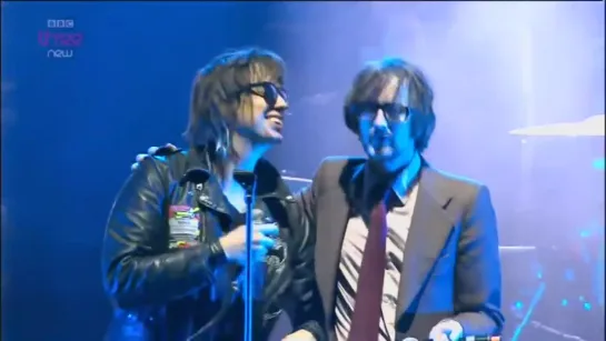 The Strokes - Just What I Needed (feat  Jarvis Cocker of Pulp)  Live at Reading 2011