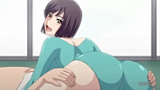 Hentai / Хентай 18+ .Hitozuma, Mitsu to Niku  (1 серия) [Озвучка]