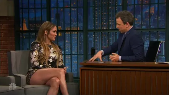 Jennifer Lopez - Late Night With Seth Meyers (2017)