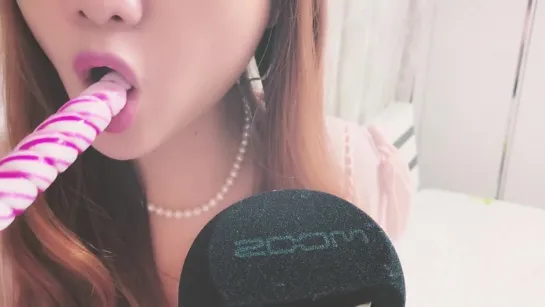 [ASMR]No Talking Candy Eating Korean ASMR [fetish, ASMR, АСМР, cute girl, voice orgasm, оргазм, no porn]