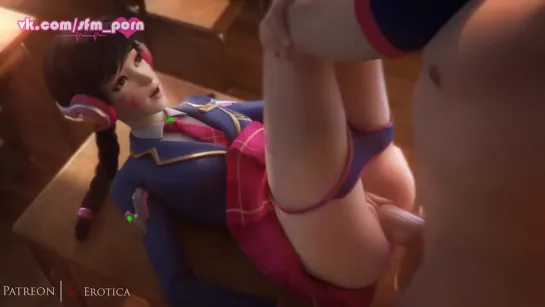 overwatch dva (3d hentai