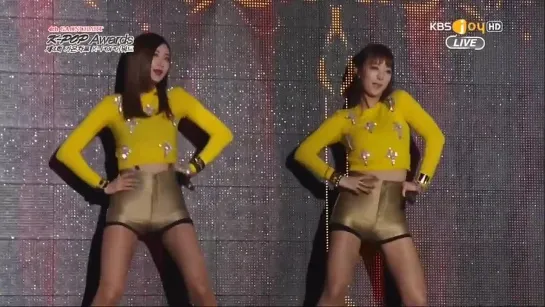 EXID - UP & DOWN @ 4th GAON CHART K-POP Awards 150128