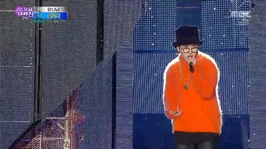 141231 Block B - Unordinary Girl & HER @ 2014 MBC Korean Music Festival