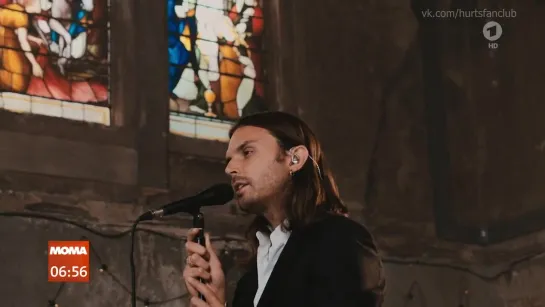 Hurts - All I Have To Give (live) на Das Erste