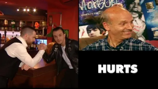 Hurts at TFI Friday Сhannel 4 23 October 2015