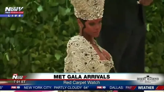 Ковровая дорожка «Met Gala»; Нью-Йорк, США (7 мая 2018)