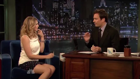 Elizabeth Olsen - Late Night with Jimmy Fallon (2011)