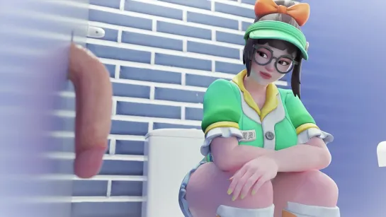 3D - [HENTAI] - Mei Glory Hole [Overwatch]