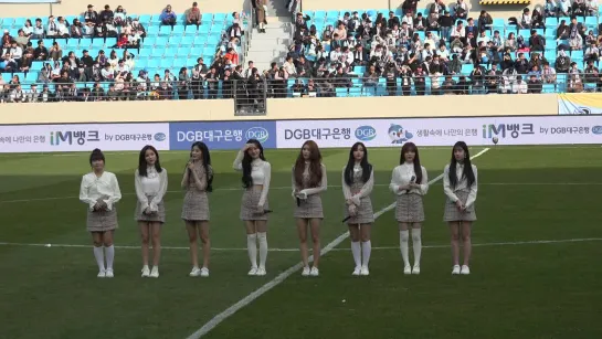 [190309] Lovelyz - Full @ «Daegu FC Home Opener Match»