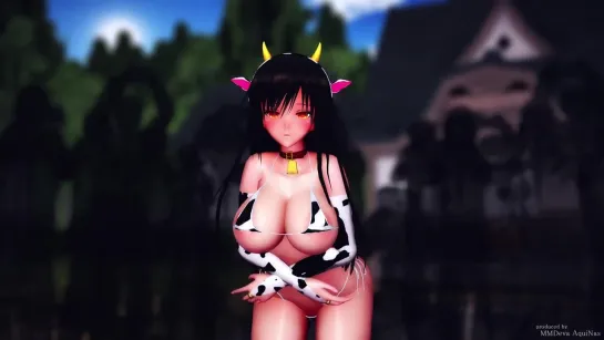 MMD R-18 [EROTIC NPH VER2] Yui Kotegawa Cow Cosplay 2 Phút Hơn Author Aquinas