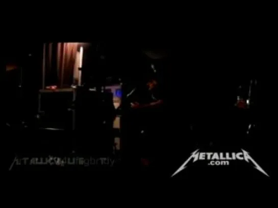 Metallica - The House Jack Built (tuning room, 19/06/10)