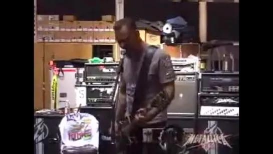 Metallica - Iron Man (rehearsal)