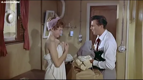 Brigitte Bardot Nude (covered) - Doctor at Sea (1955) Watch Online