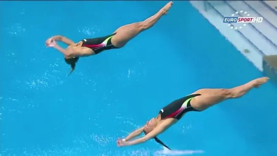 Tania Cagnotto, Francesca Dallape Sexy - Euro CH Berlin 2014 - 3m Sync (2014) Full HD 1080