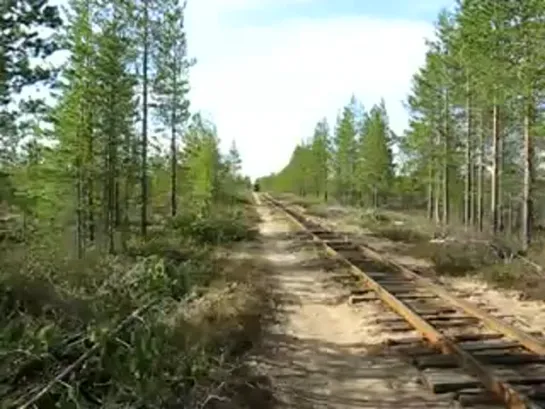 ТУ8-0284 с поездом Белое Озеро - Водогон