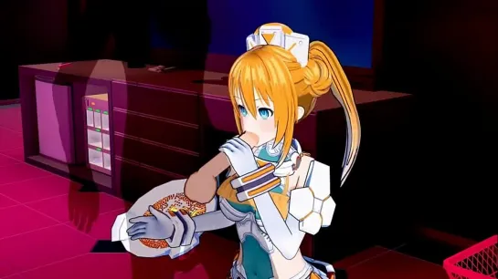 Neptunia - Orange Heart 3D Hentai