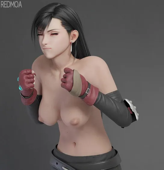 Redmoa - Tifa Fanservice