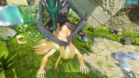 3D Monster Zelda-vs-Ridley2_1080p hentai rule 34 porn video animation