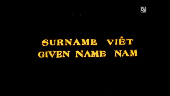 Surname Viet Given Name Nam (1989) dir. Trinh T. Minh-ha