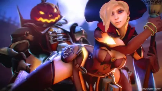 Overwatch - Mercy halloween