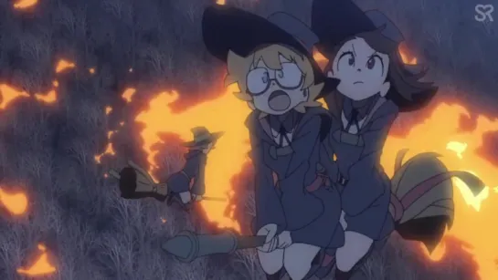 [озвучка | 05] Little Witch Academia (TV) / Академия ведьмочек | 5 серия [Озвучили Sakura & Giza & RuDoshka & Krondir]