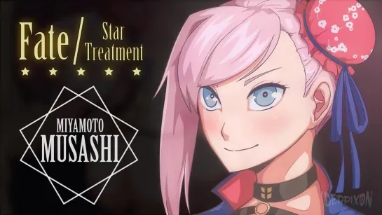 FATE/Star Treatment - Miyamoto Musashi (Fate/Grand Order sex)