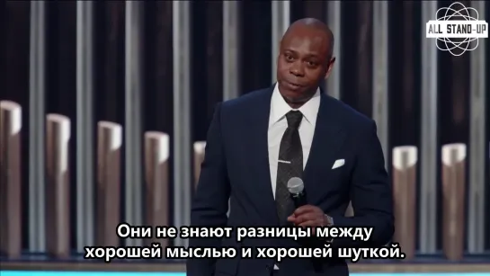 Dave Chappelle on Jon Stewart | Mark Twain Prize (2022) [AllStandUp | Субтитры]