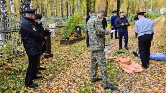 Бомж избил мужика и пытался сжечь