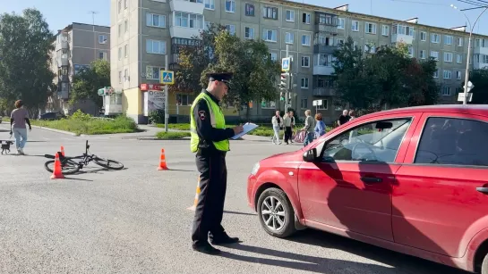 "Шевроле" снёс юного байкера на "зебре"