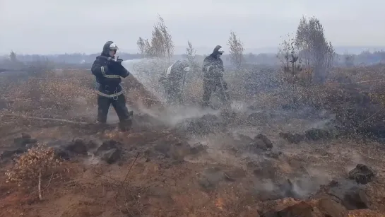 Смог накрыл деревню