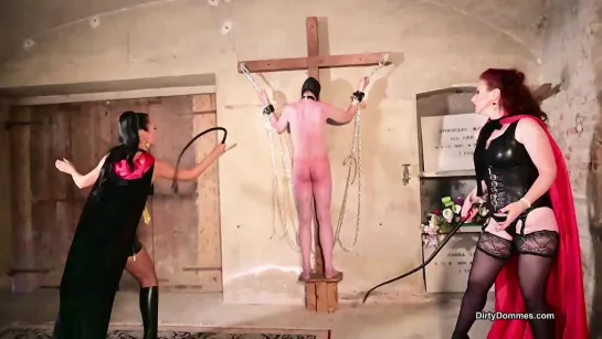 Fetish Liza & Lady Renee - Sacrificial Whipping